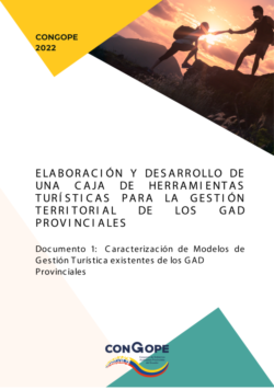 Documento 1: Caracterización de Modelos de Gestión Turística existentes de los GAD Provinciales